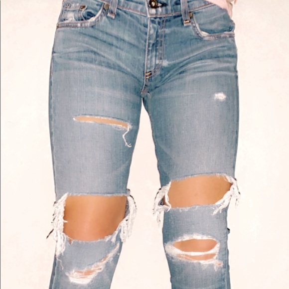 cute ripped skinny jeans ✰ - Picture 2 of 5